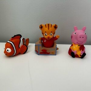 Set of Tonies - Peppa pig, Nemo and Daniel Tiger